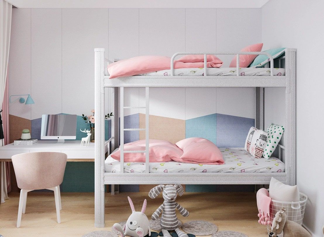 Bố Trí Phòng Ngủ 2 Giường