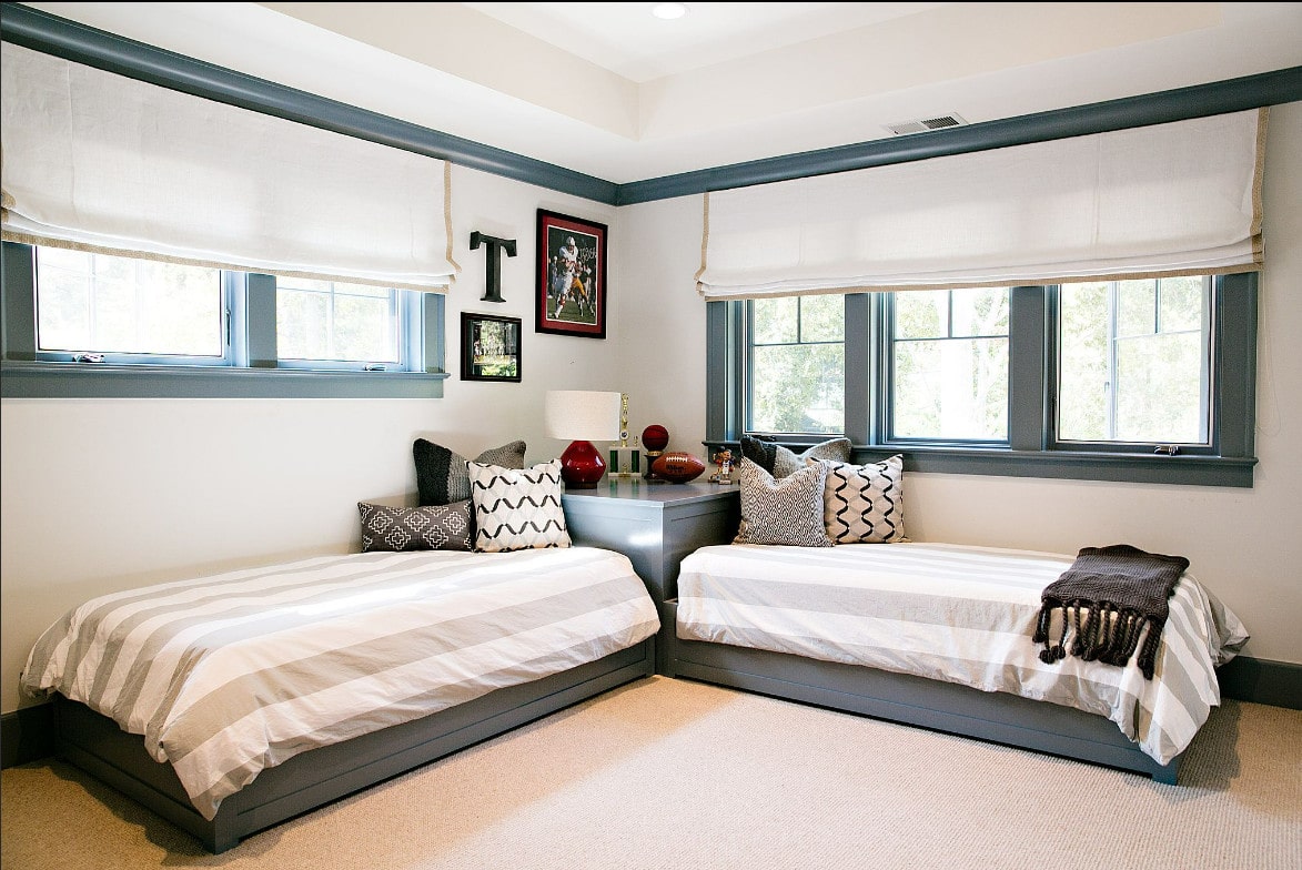 Bố Trí Phòng Ngủ 2 Giường