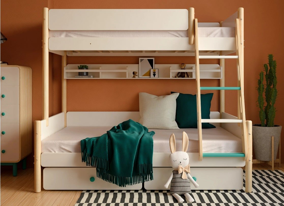 Bố Trí Phòng Ngủ 2 Giường