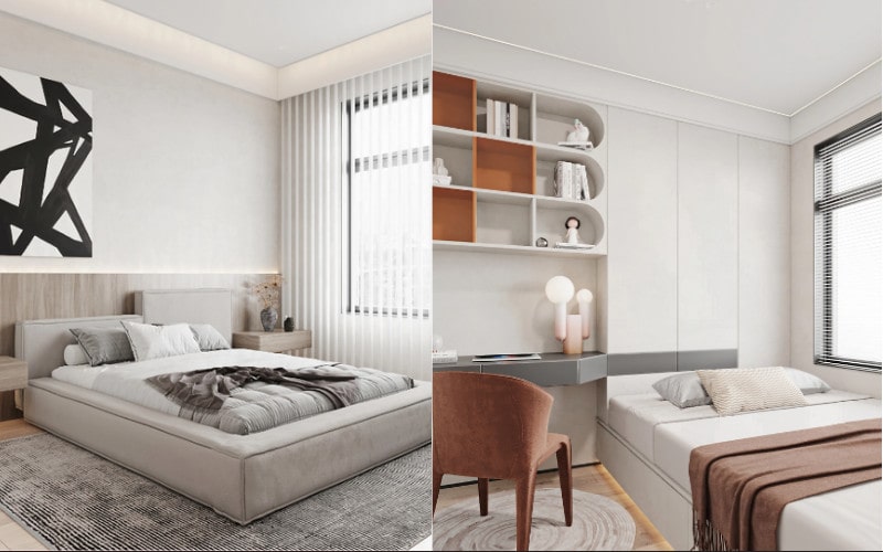 Thiết kế phòng ngủ chung cư 