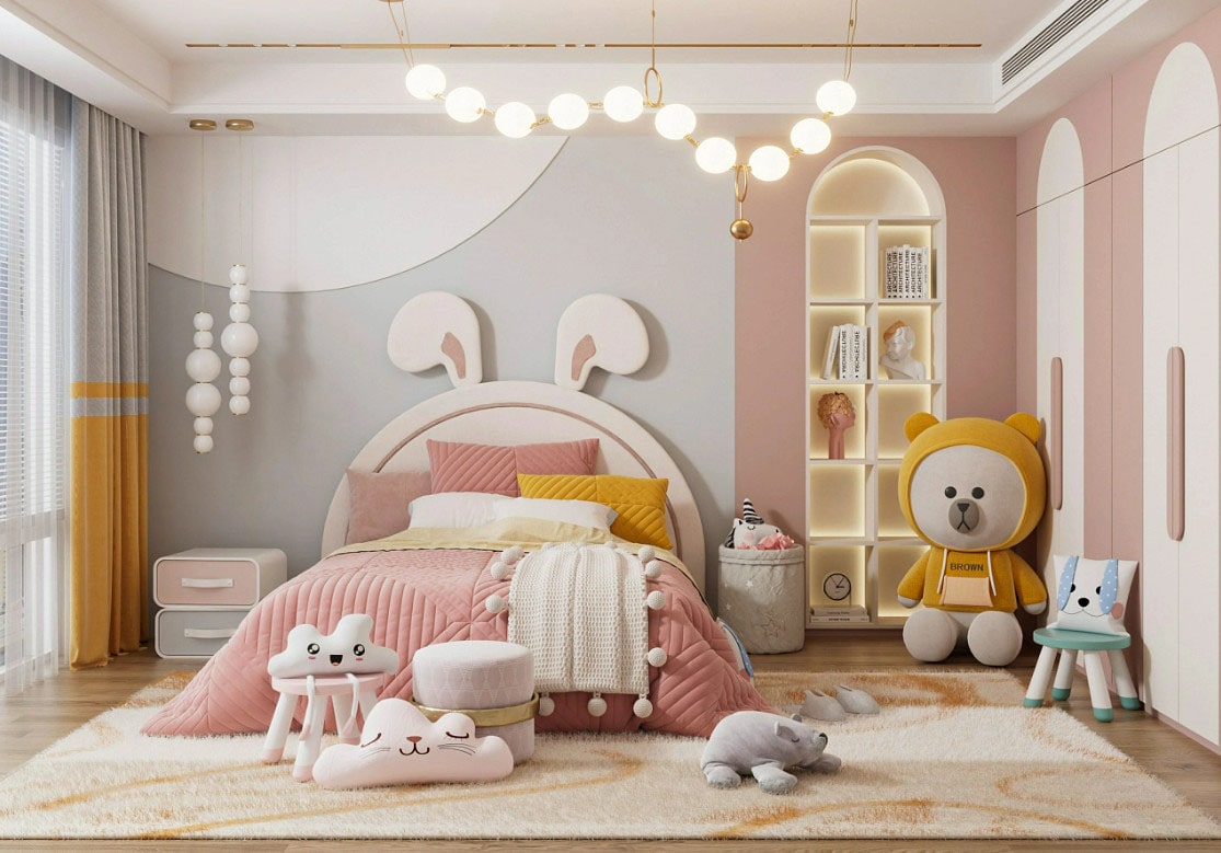 Nội Thất Phòng Ngủ Cho Bé Gái