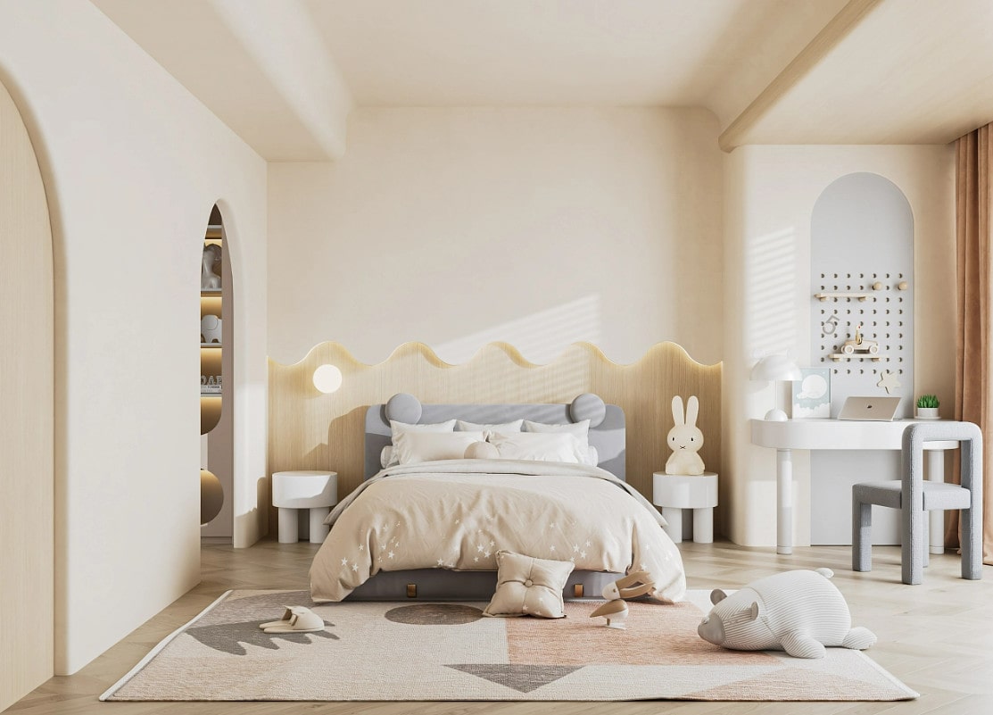 Nội Thất Phòng Ngủ Bé Gái thiết kế nội thất phòng ngủ