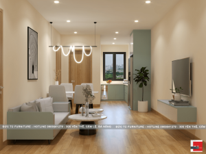 Nội Thất Phòng Ngủ Và Phòng Bếp Căn Hộ