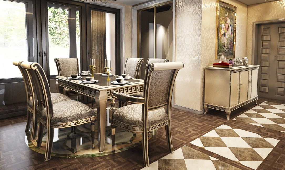 phong cách nội thất tân cổ điển