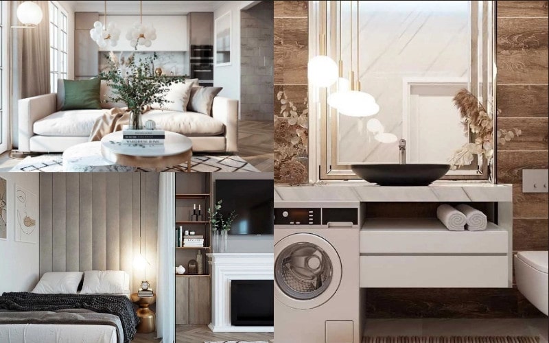 Thiết Kế Căn Hộ 50m2