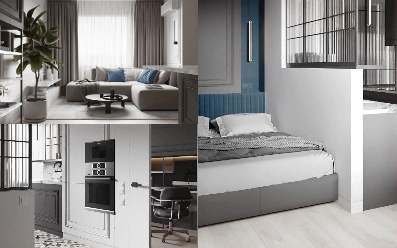 Thiết Kế Căn Hộ 50m2