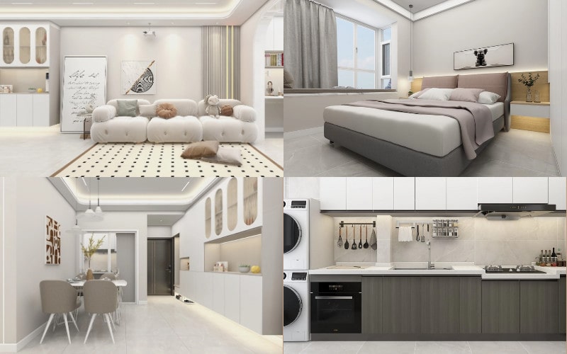 Thiết Kế Căn Hộ 50m2