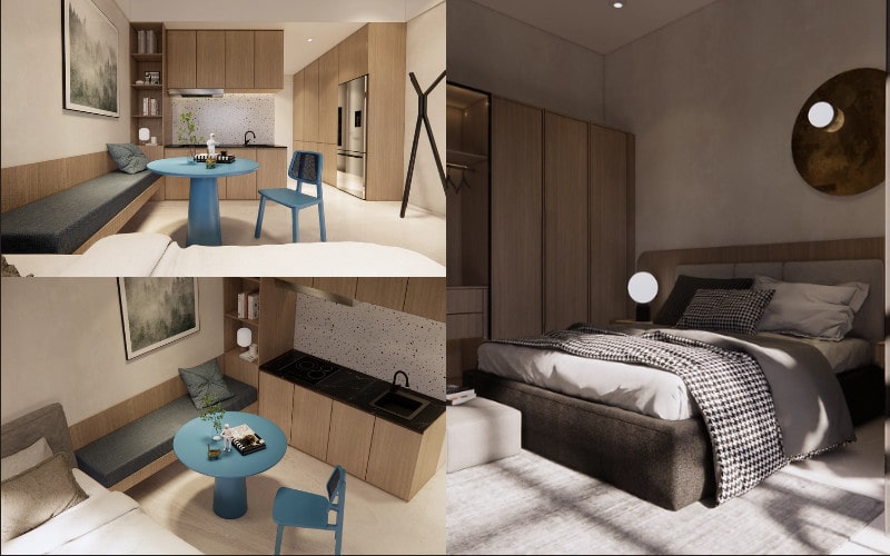 Thiết Kế Căn Hộ 50m2