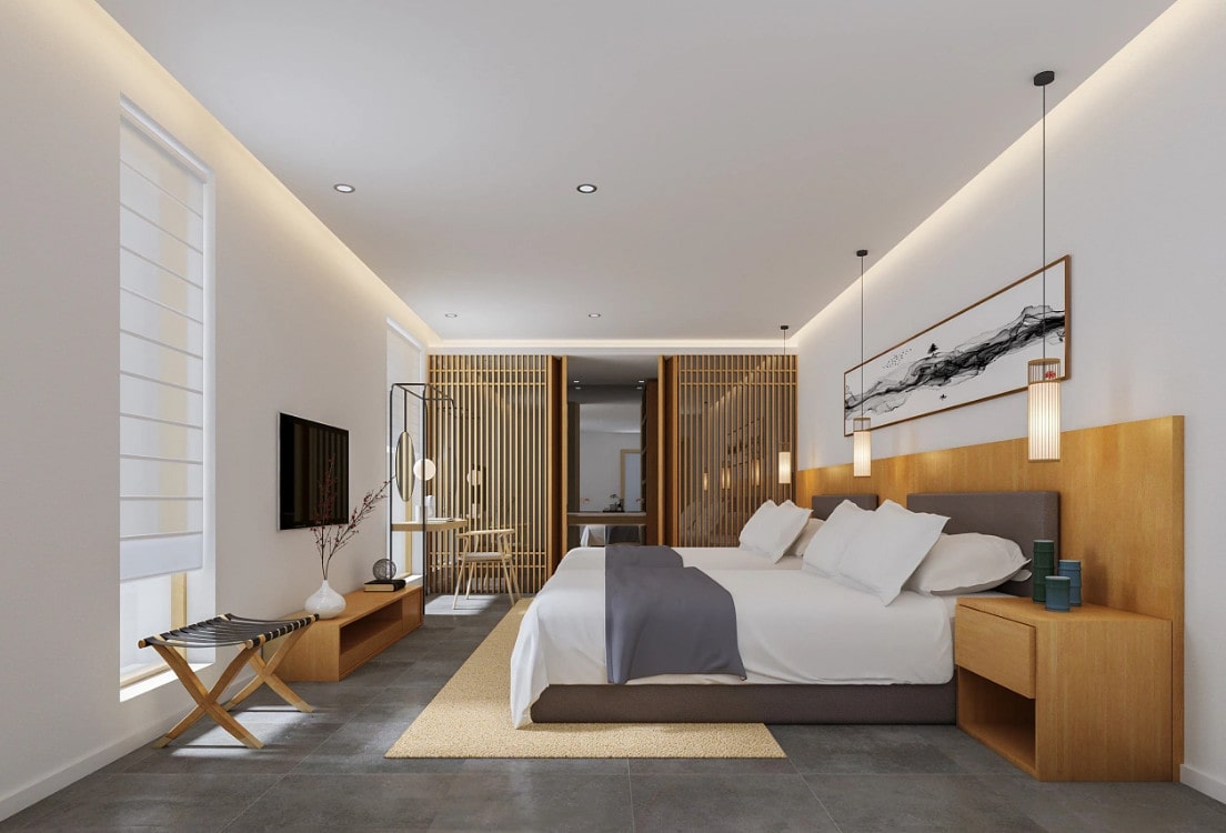 Thiết kế nhà phong cách nhật bản