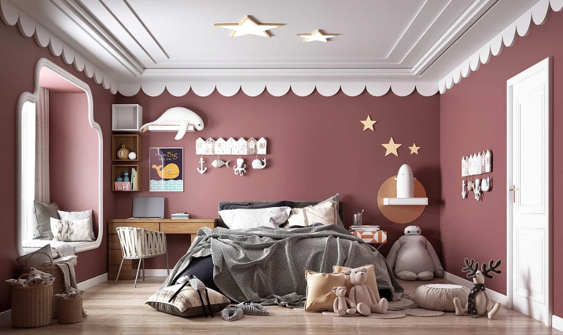 Các Kiểu Sơn Phòng Ngủ Đẹp Các Kiểu Sơn Phòng Ngủ Đẹp