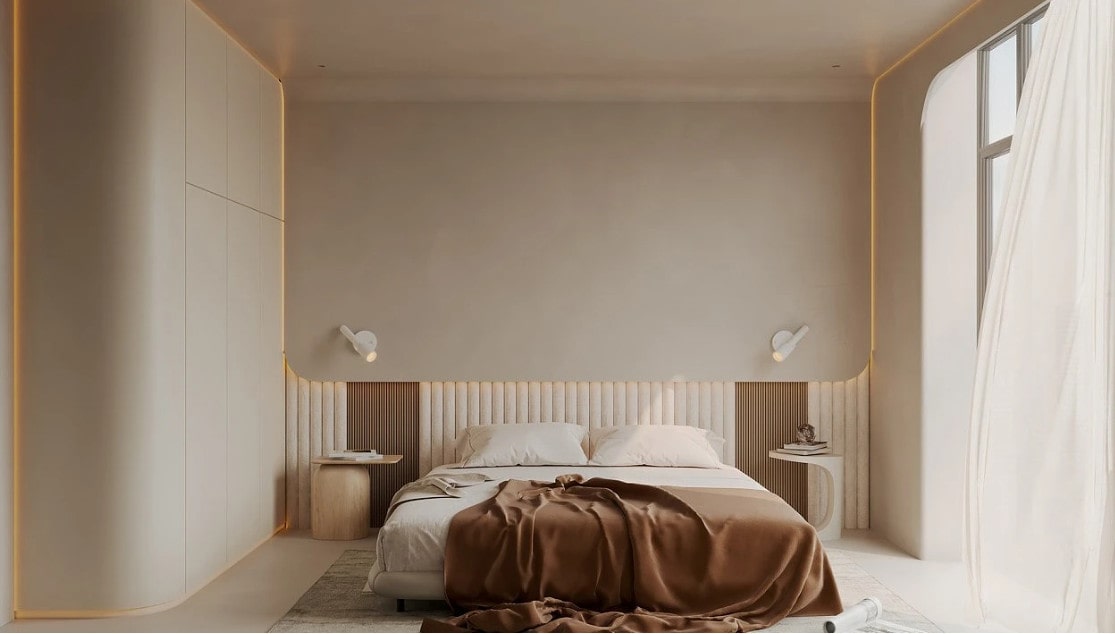 Các Kiểu Sơn Phòng Ngủ Đẹp Thiết kế nội thất phòng ngủ