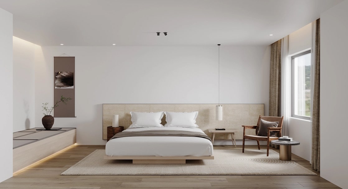 Các Kiểu Sơn Phòng Ngủ Đẹp Thiết kế nội thất phòng ngủ