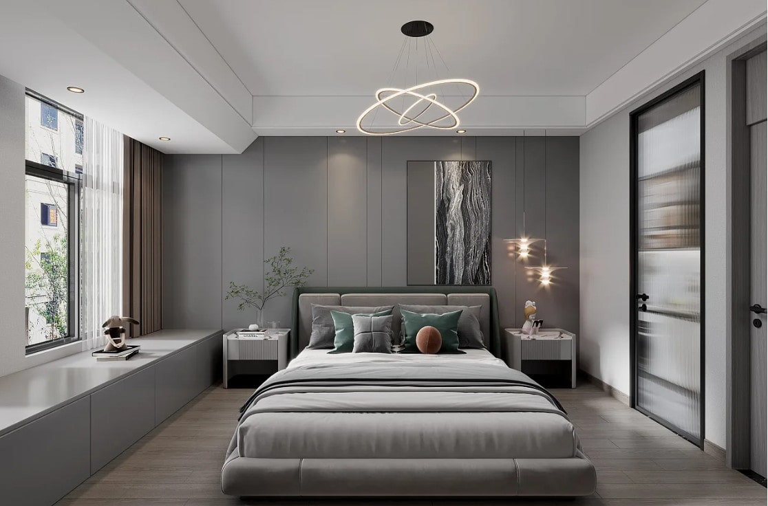 Các Kiểu Sơn Phòng Ngủ Đẹp Thiết kế nội thất phòng ngủ