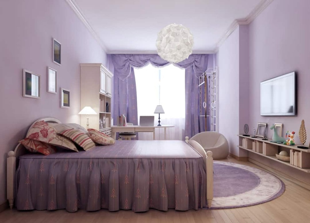 Các Kiểu Sơn Phòng Ngủ Đẹp thiết kế nội thất phòng ngủ