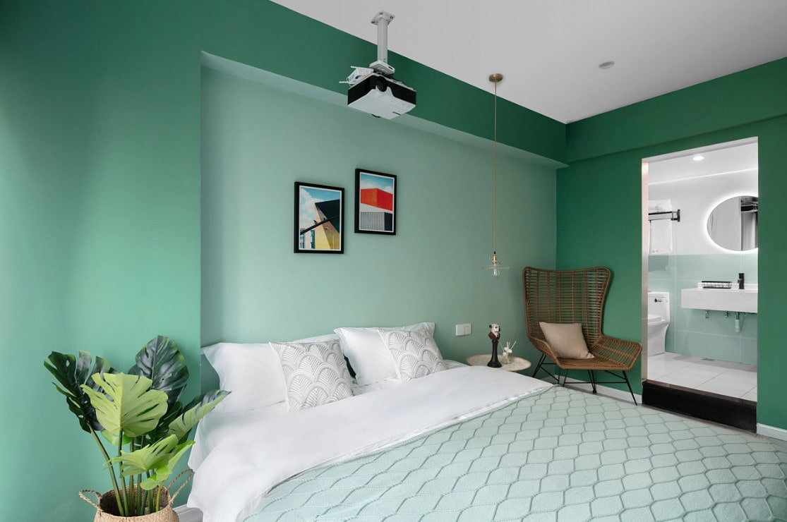 Các Kiểu Sơn Phòng Ngủ Đẹp Thiết kế nội thất phòng ngủ