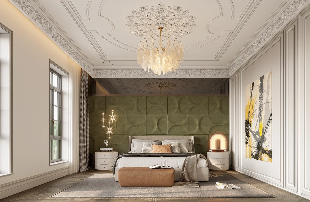 Mẫu Kệ Đầu Giường Đẹp Mẫu kệ tủ đầu giường phòng ngủ