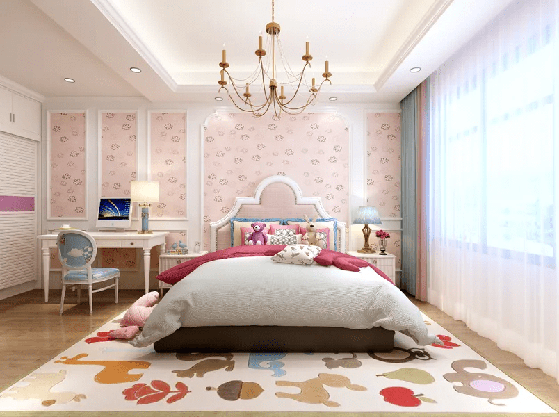 Trải sàn phòng ngủ 