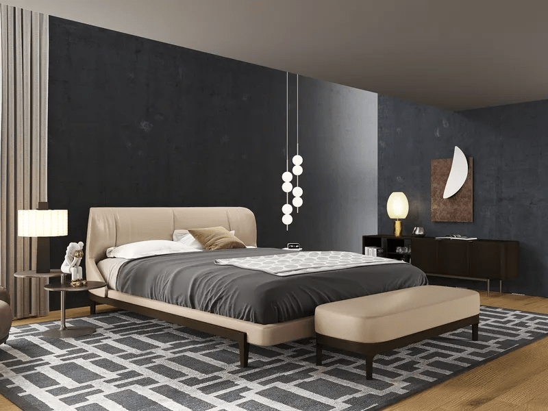 Mẫu thảm trải sàn phòng ngủ