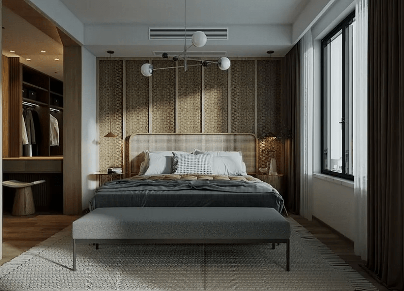 Mẫu thảm trải sàn phòng ngủ 