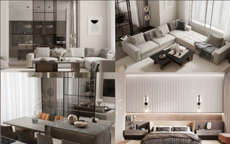 Nội Thất Nhà Ống 1 Tầng