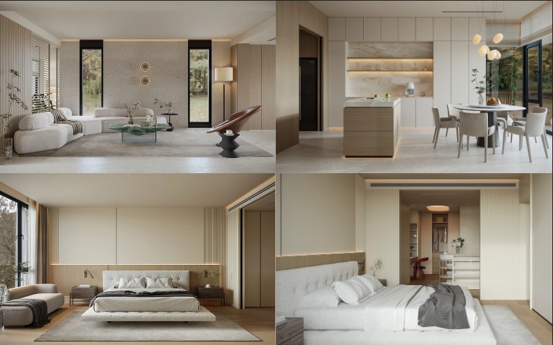 Mẫu thiết kế nội thất nhà ống