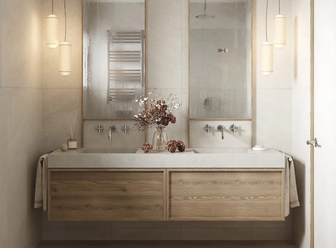 thiết kế nội thất cho mệnh mộc