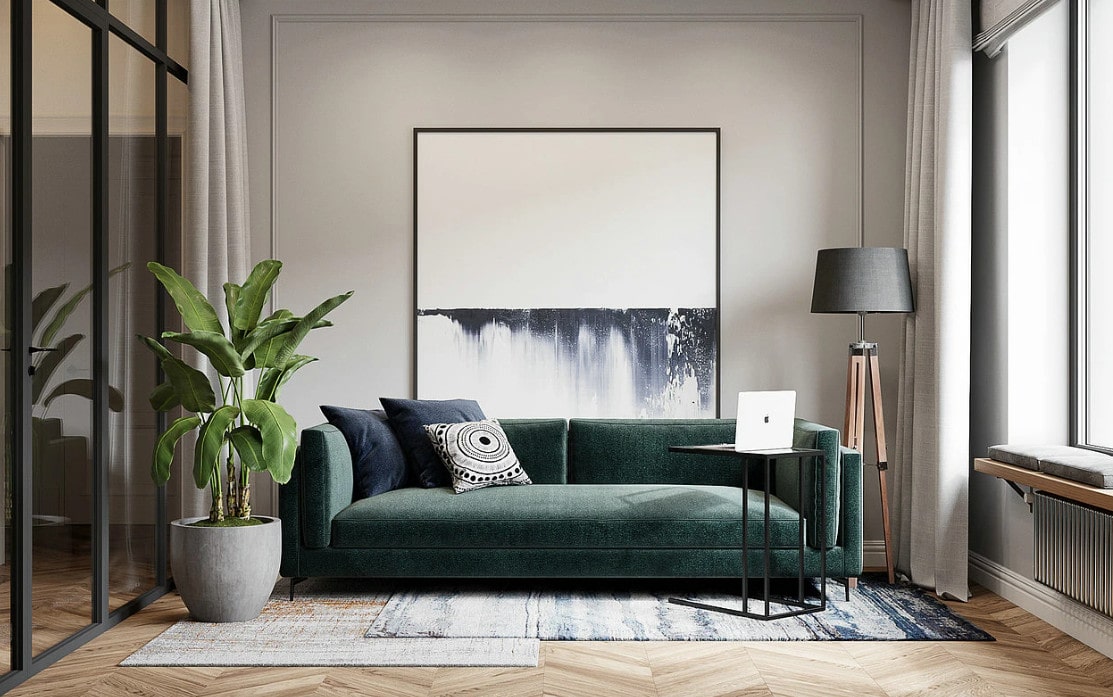 thiết kế nội thất cho mệnh mộc