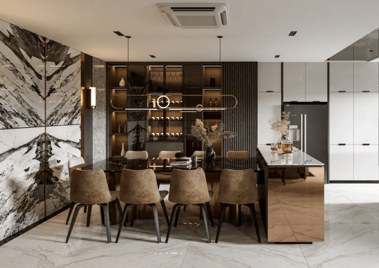 Mẫu Thiết Kế Quầy Bar Tại Nhà Đẹp Đón Đầu Xu Hướng