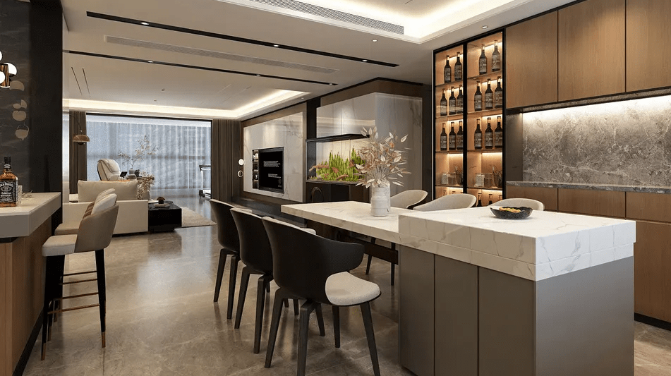 Thiết Kế Quầy Bar Tại Nhà Mẫu quầy bar đẹp