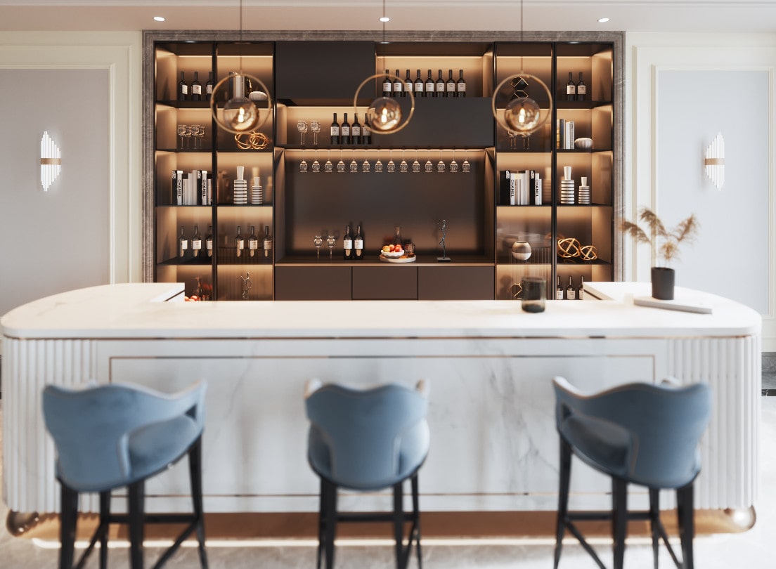 Thiết Kế Quầy Bar Tại Nhà Thiết kế quầy bar tại nhà