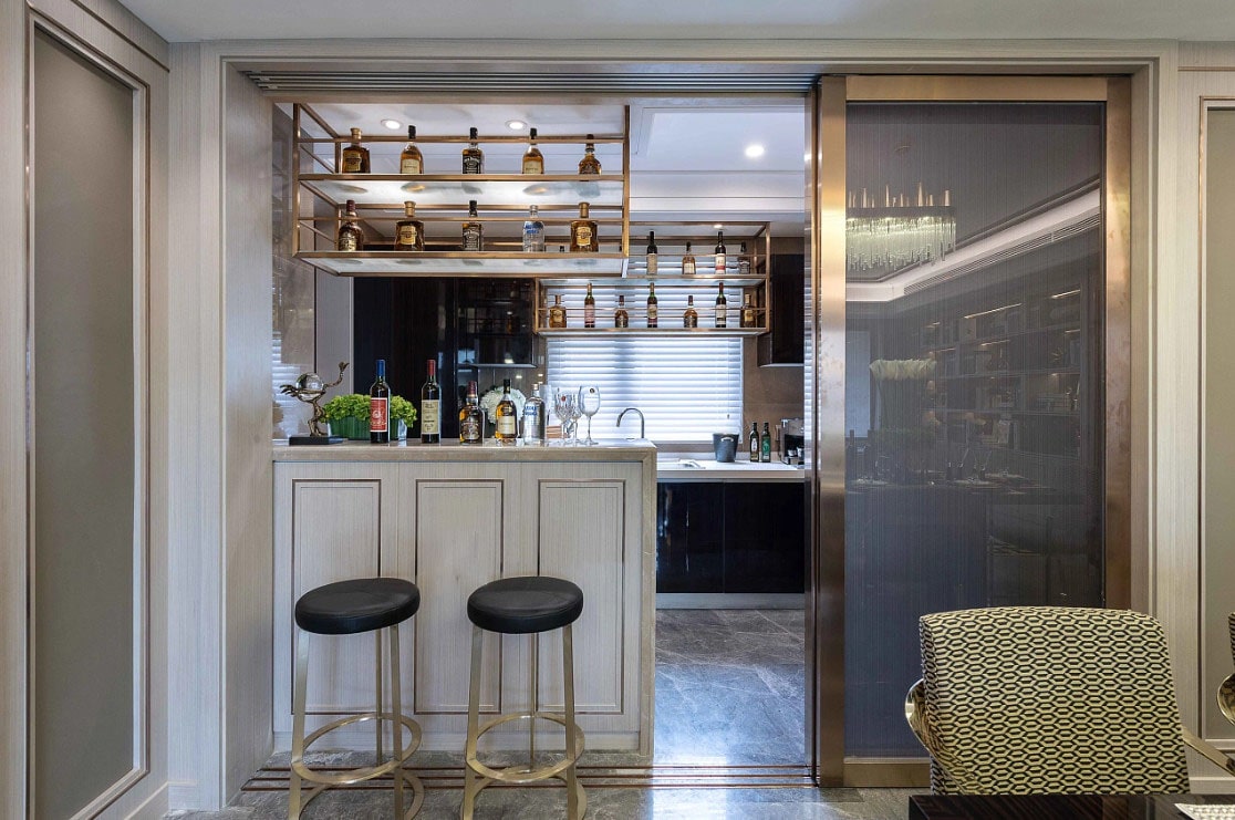 Thiết Kế Quầy Bar Tại Nhà Nội thất quầy bar tại nhà