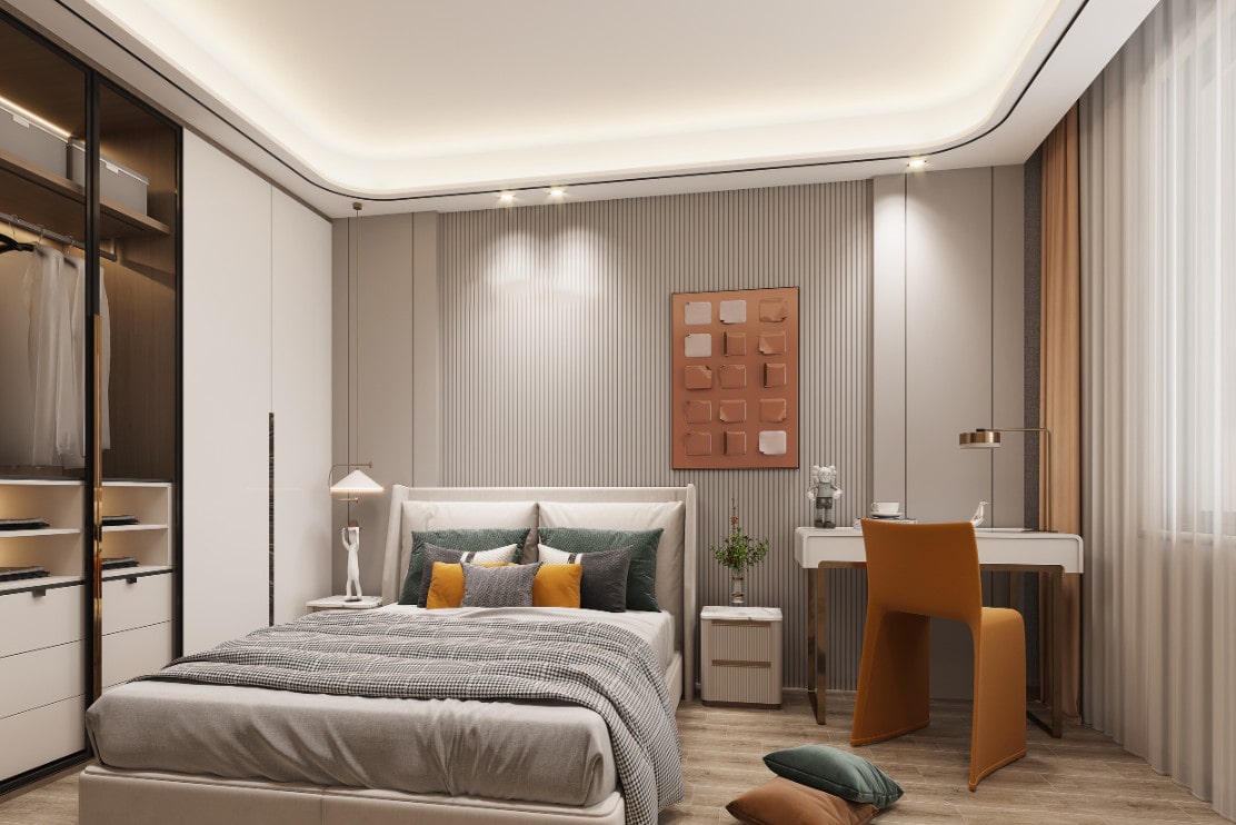 Thiết Kế Tủ Âm Tường Cho Phòng Ngủ Thiết Kế Tủ Âm Tường Cho Phòng Ngủ