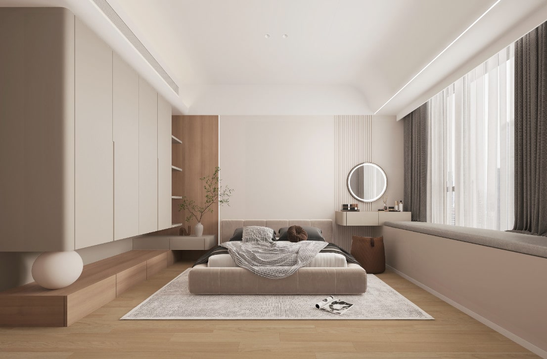 Thiết Kế Tủ Âm Tường Cho Phòng Ngủ Thiết Kế Tủ Âm Tường Cho Phòng Ngủ