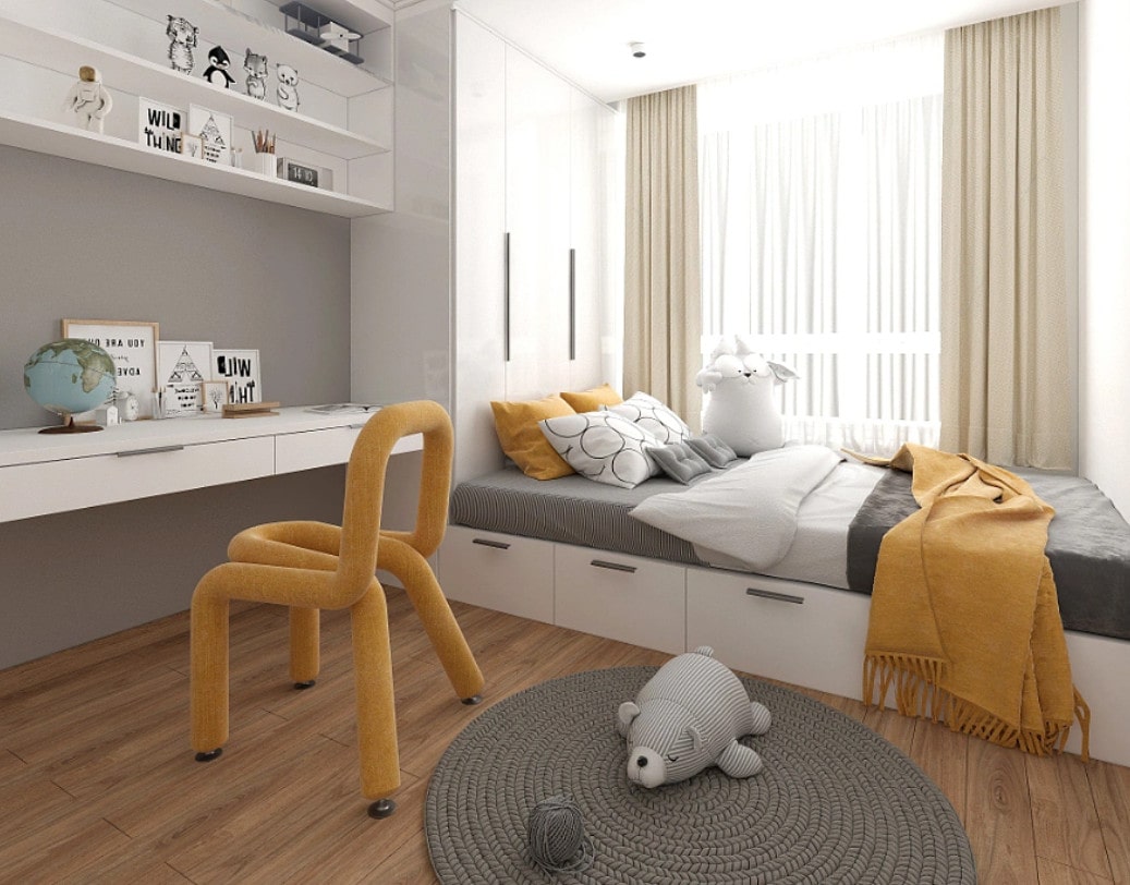 Thiết Kế Tủ Âm Tường Cho Phòng Ngủ Thiết Kế Tủ Âm Tường Cho Phòng Ngủ