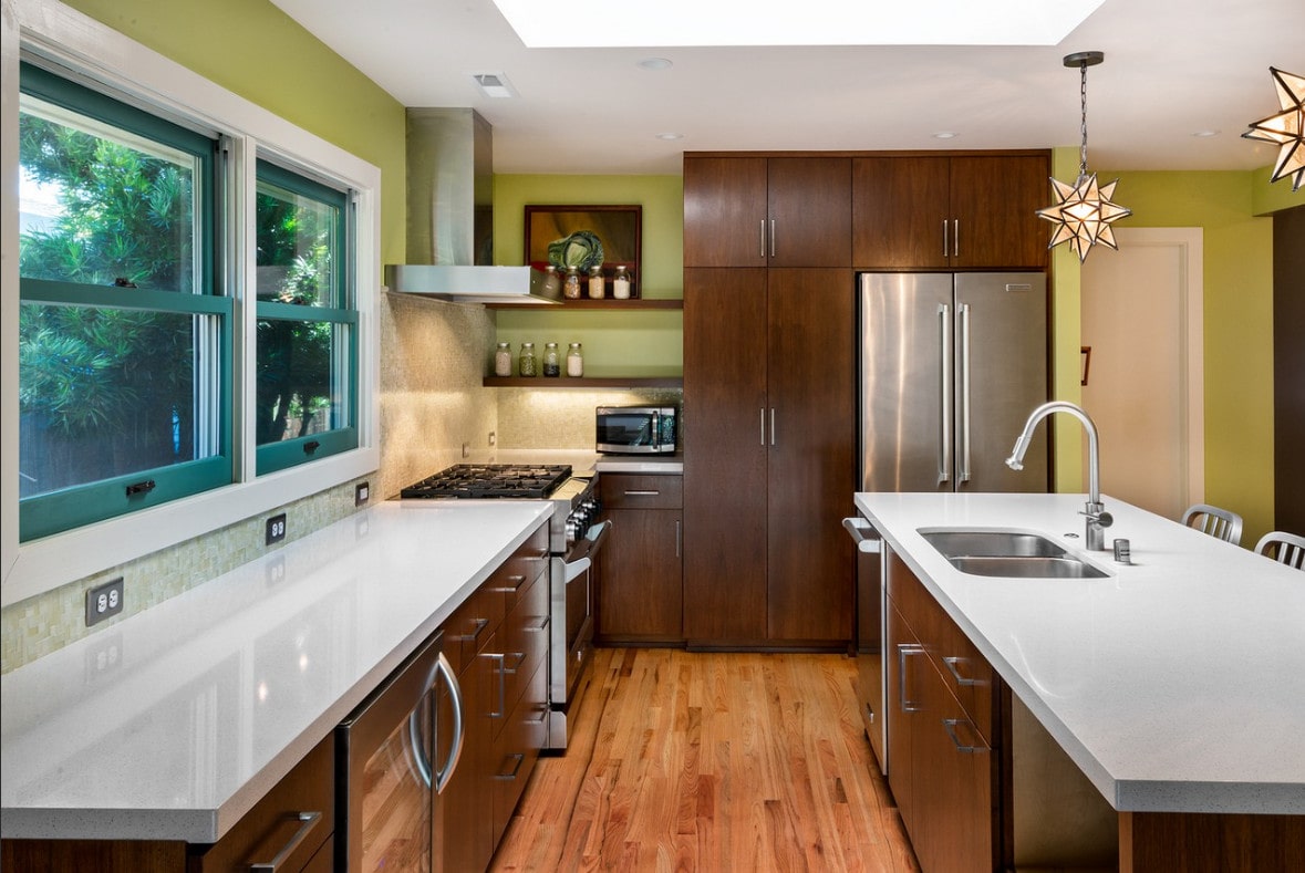 Tủ Bếp Melamine Đẹp Tủ Bếp Melamine Đẹp
