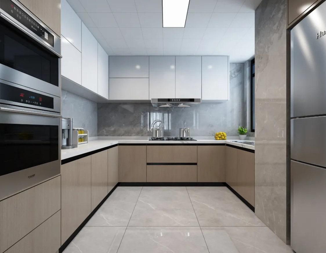 Tủ Bếp Melamine Đẹp Tủ Bếp Melamine Đẹp