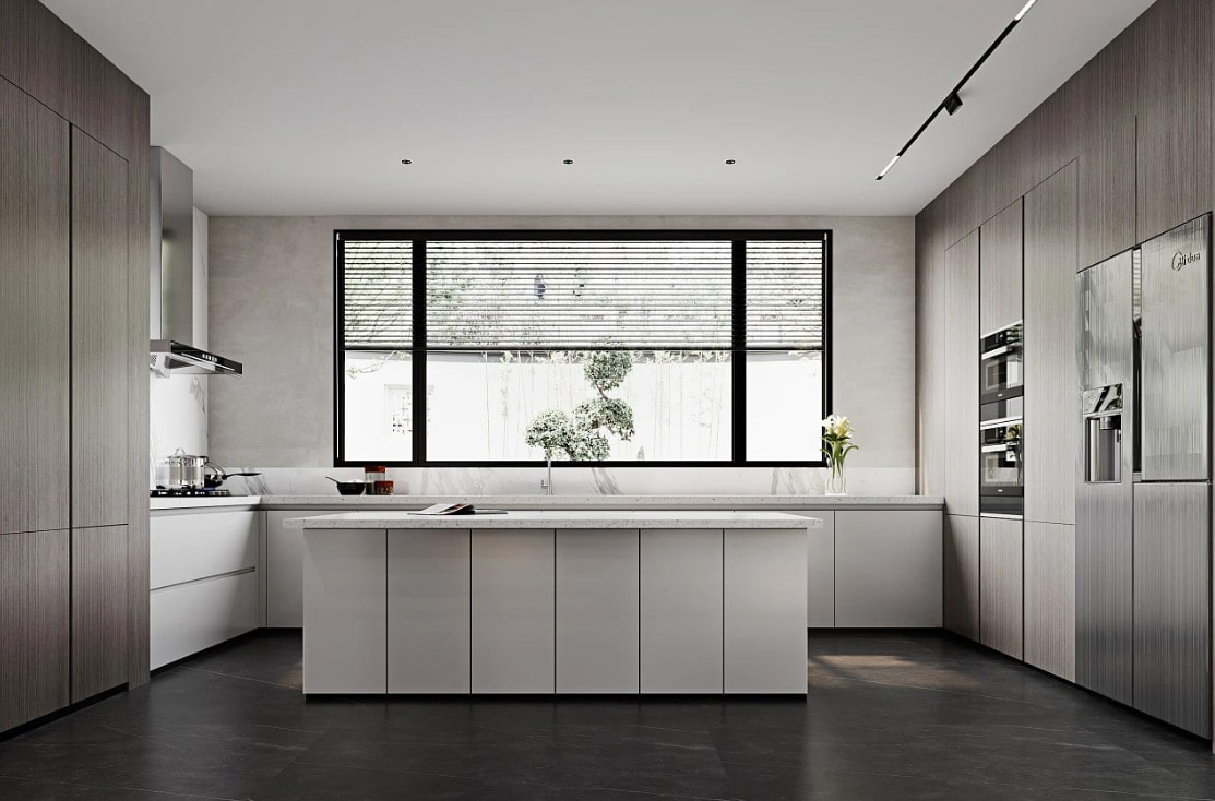 Tủ Bếp Melamine Đẹp Tủ Bếp Melamine Đẹp