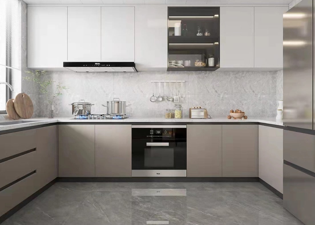 Tủ Bếp Melamine Đẹp Tủ Bếp Melamine Đẹp