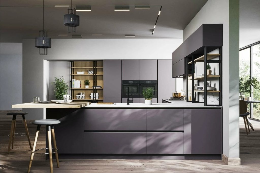 Tủ Bếp Melamine Đẹp