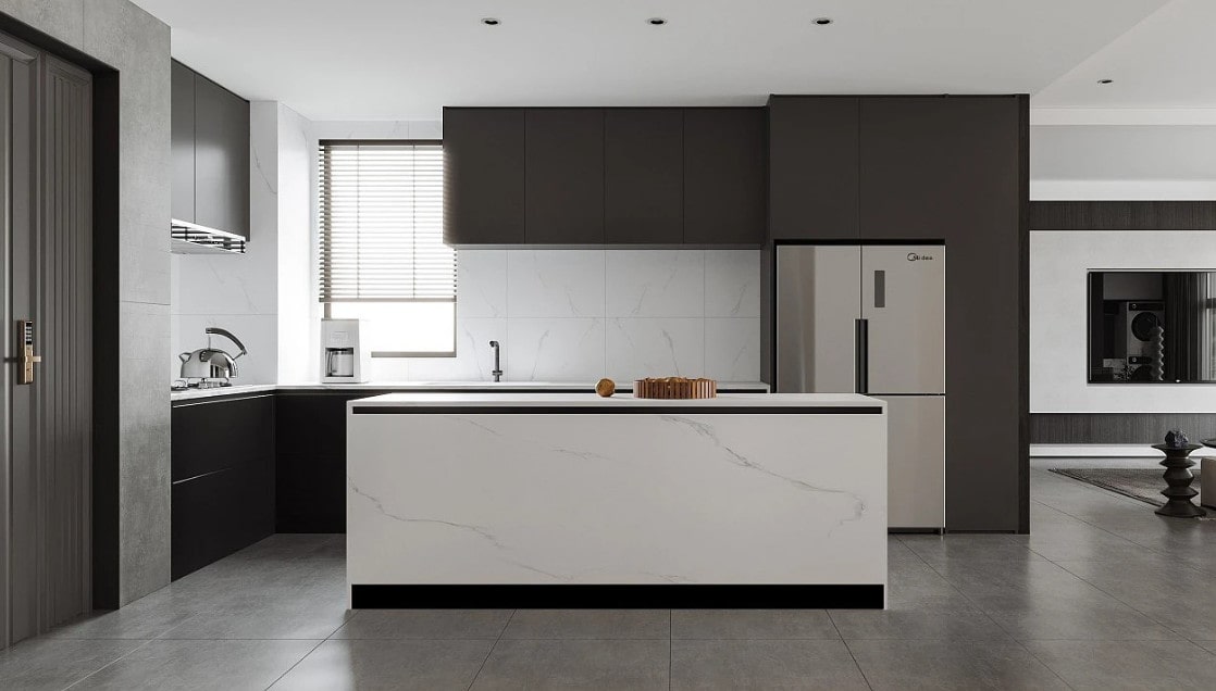 Tủ Bếp Melamine Đẹp Tủ Bếp Melamine Đẹp