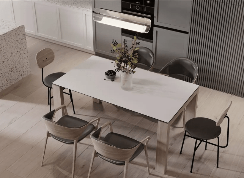 Mẫu Bàn Ăn Mẫu bàn ăn thông minh