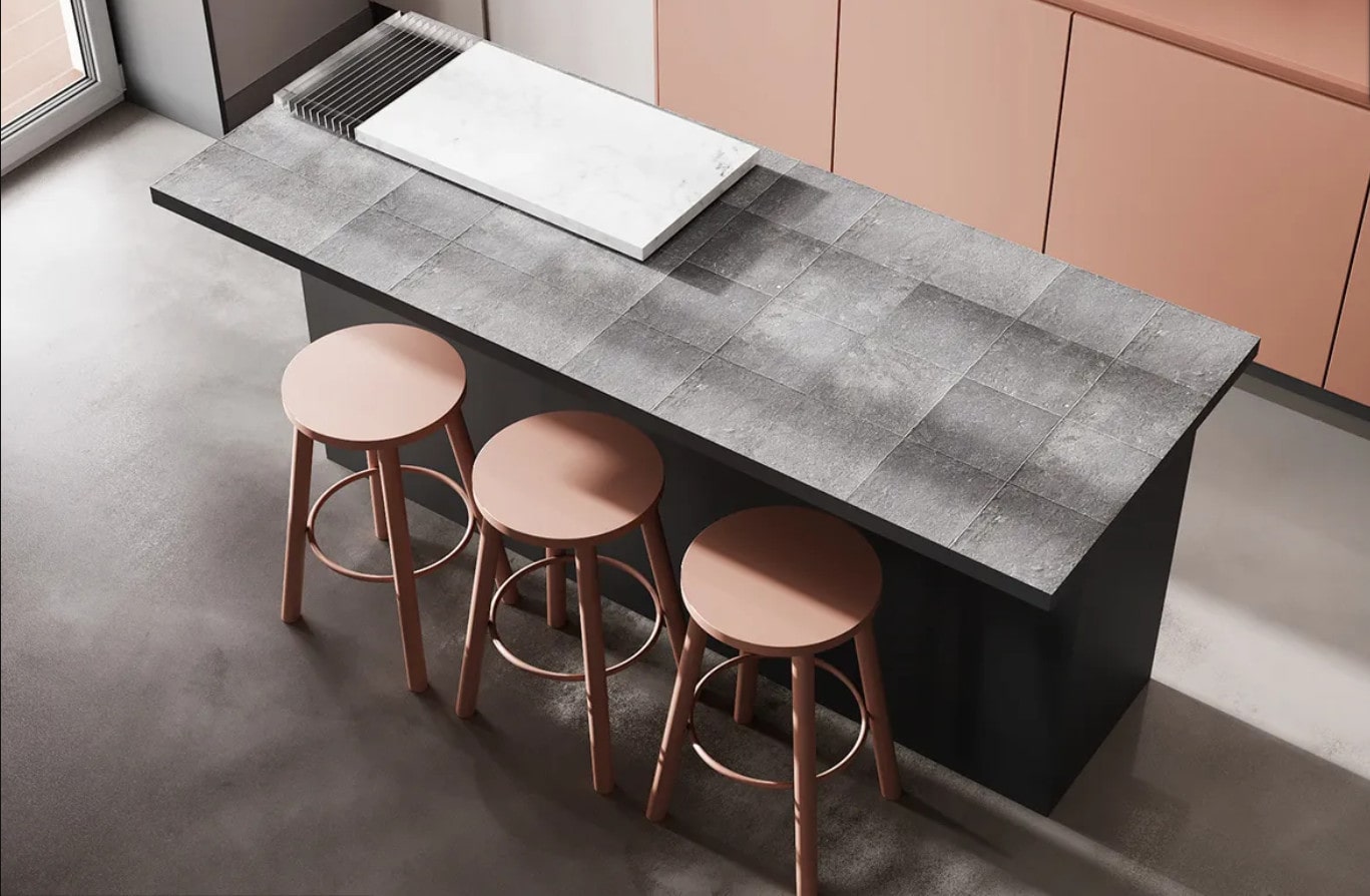 Mẫu Bàn Đảo Bếp Đẹp Thiết kế nội thất phòng bếp