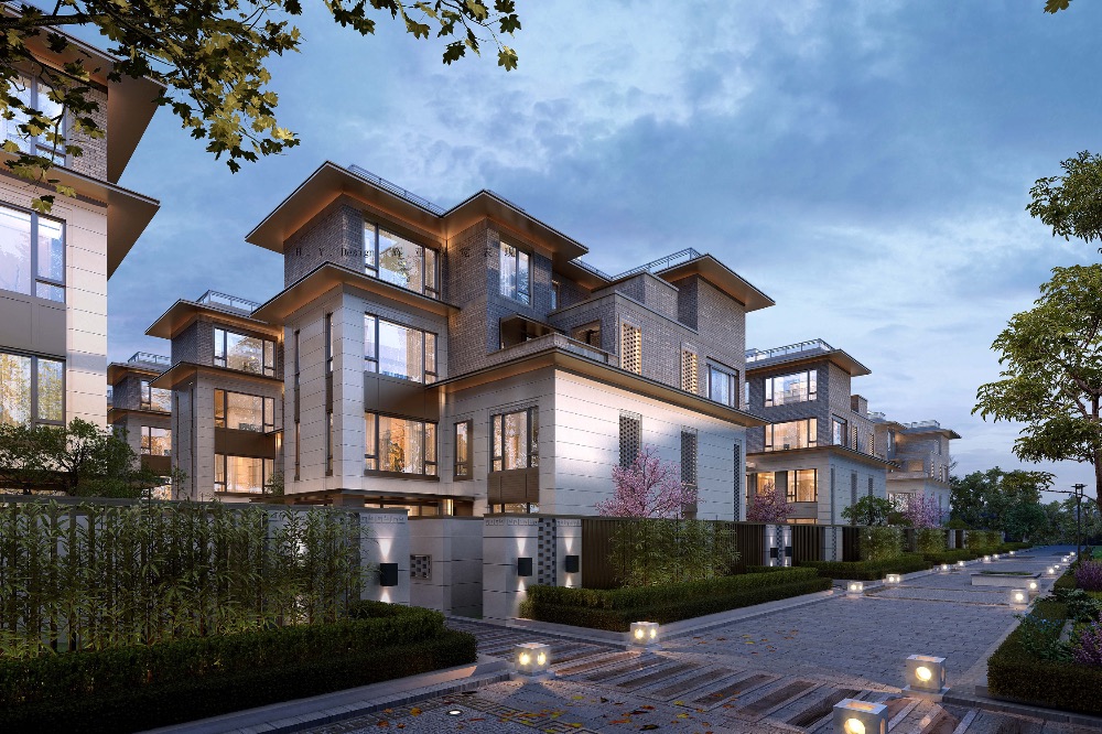 biệt thự với thiết kế liền kề