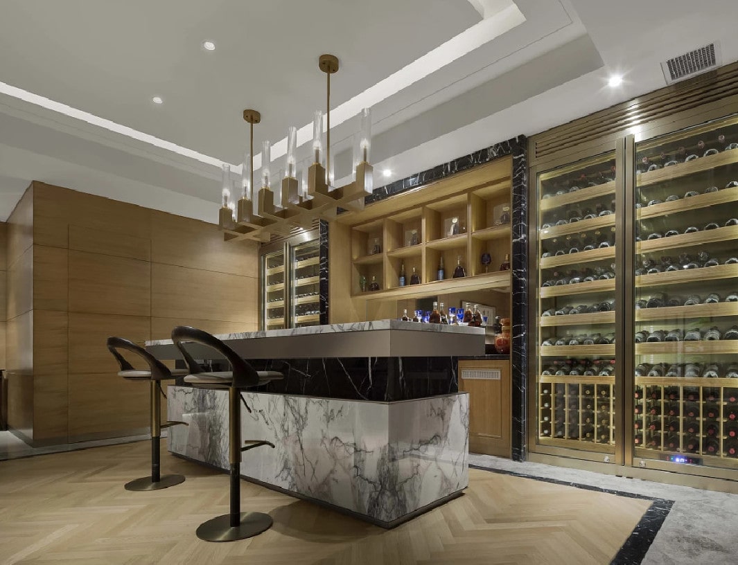 Tủ Rượu Bằng Kính Đẹp