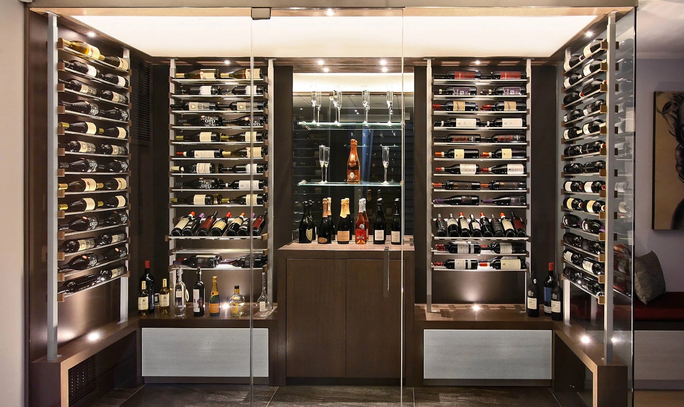 Tủ Rượu Bằng Kính Đẹp