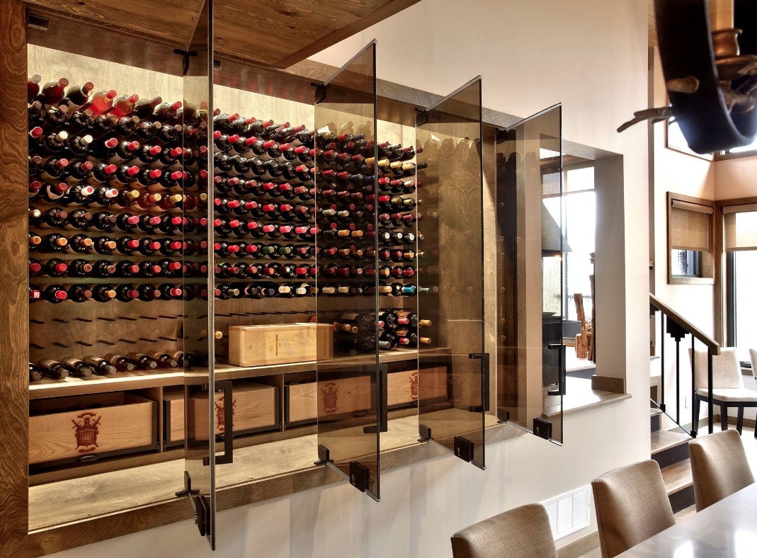 Tủ Rượu Bằng Kính Đẹp