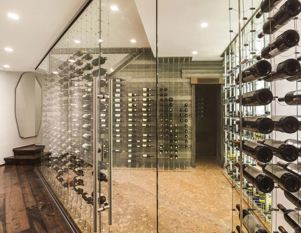 Tủ Rượu Bằng Kính Đẹp