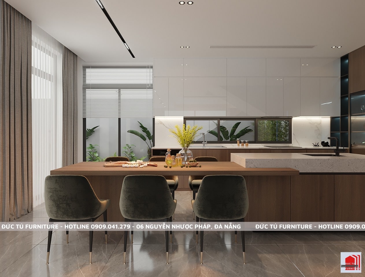 mẫu nhà phố hiện đại đà nẵng Mẫu nhà phố hiện đại phong cách modern luxury