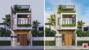 Thiết kế nội thất nhà phố Đà Nẵng