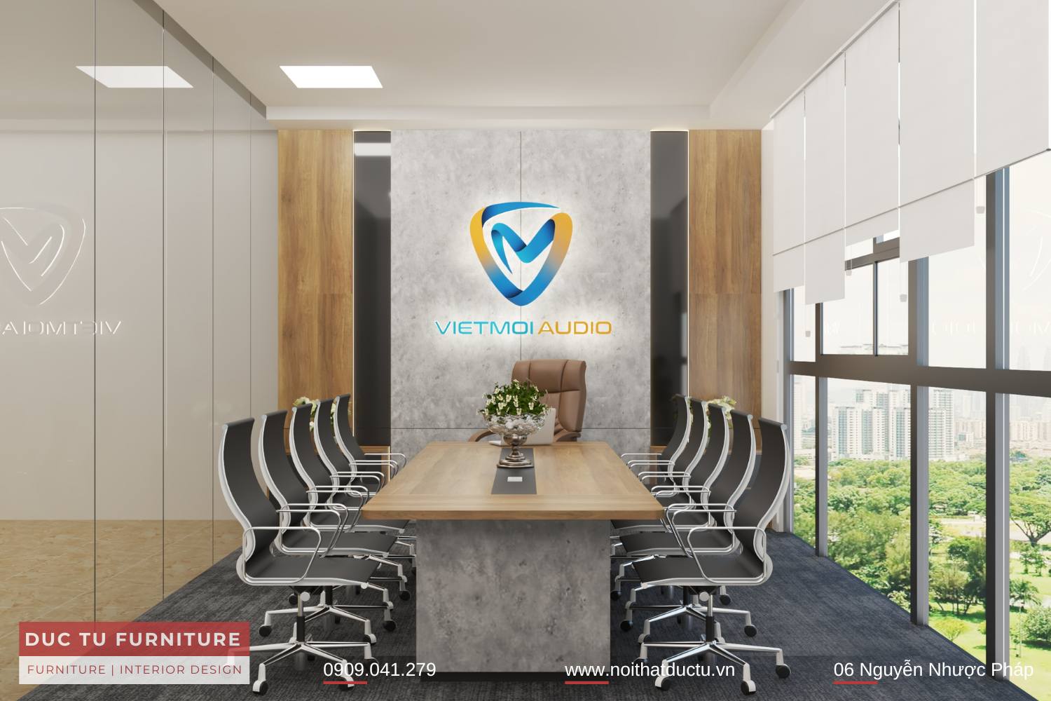 thiết kế nội thất văn phòng